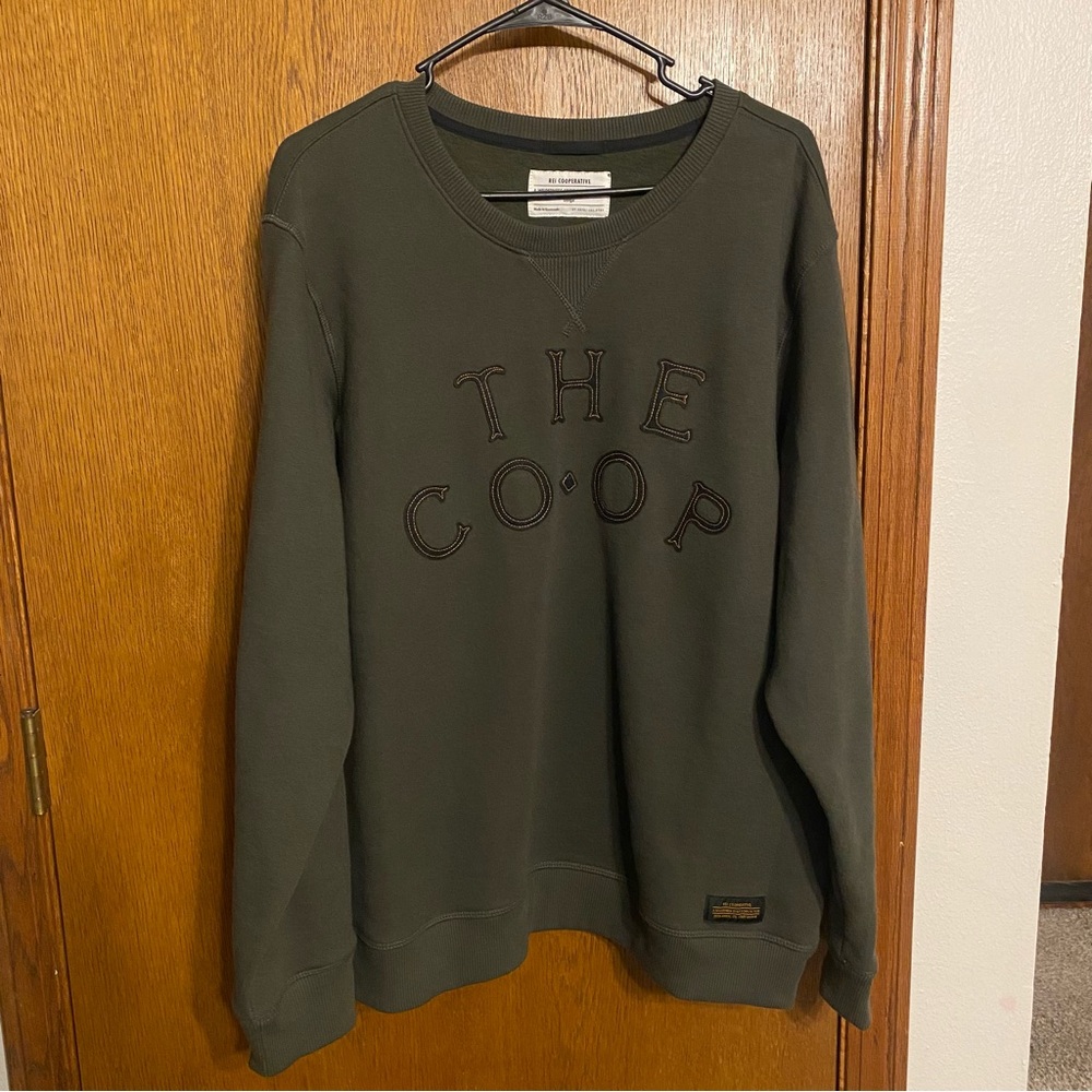 Men's Large REI Co-op 80th Anniversary Limited Staff Edition Sweatshirt - NWT